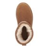 Buty Emu AUSTRALIA STINGER KNIT Flatform Chestnut W13143 Ocieplane